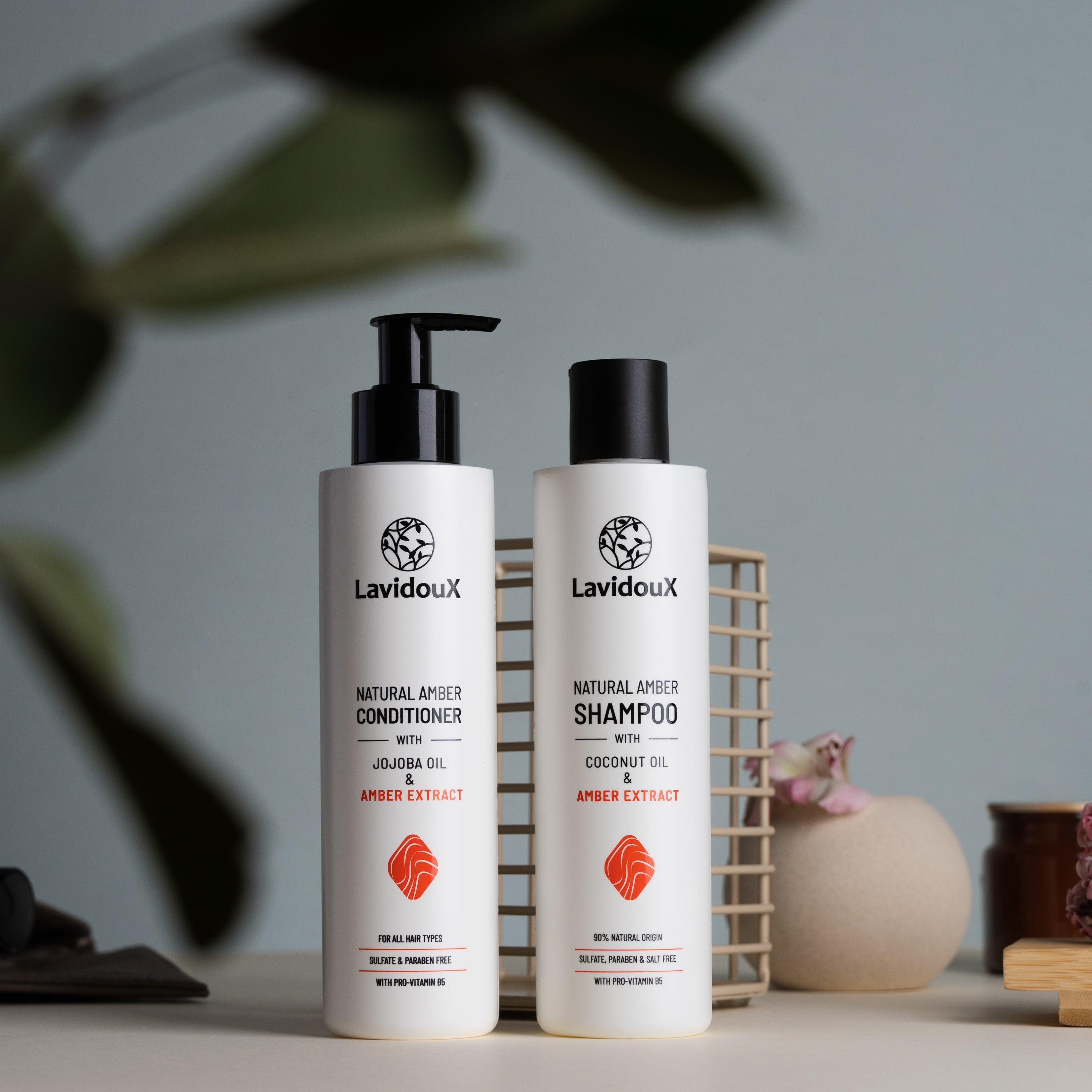 Amber Shampoo & Conditioner Set - VirtuousWares:Global