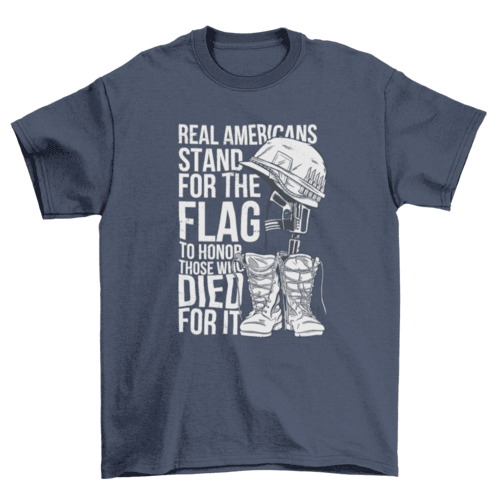 American soldier uniform t-shirt - VirtuousWares:Global