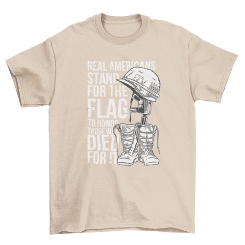 American soldier uniform t-shirt - VirtuousWares:Global