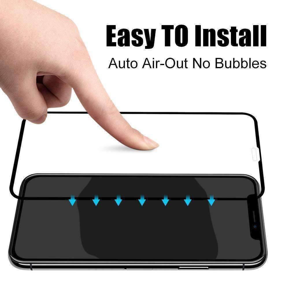AMZER Kristal 9H Tempered Glass Edge2Edge Protector for iPhone Xs Max - VirtuousWares:Global