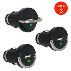 AMZER Nano 5V USB Car Charger - pack of 3 - VirtuousWares:Global