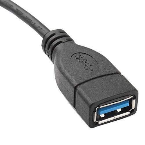 AMZER® USB 3.1 Type C Male to USB 3.0 Type A Female OTG Data Cable - - VirtuousWares:Global