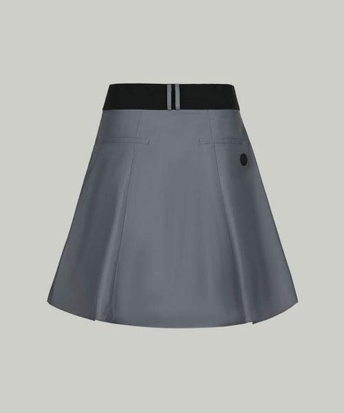 Anell Golf Slim Fit Full Skirt - Matte Blue - VirtuousWares:Global