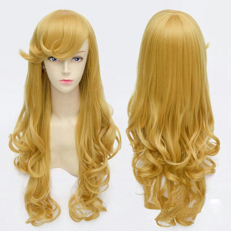 Anime Sleeping Beauty Princess Long Wavy Golden - VirtuousWares:Global