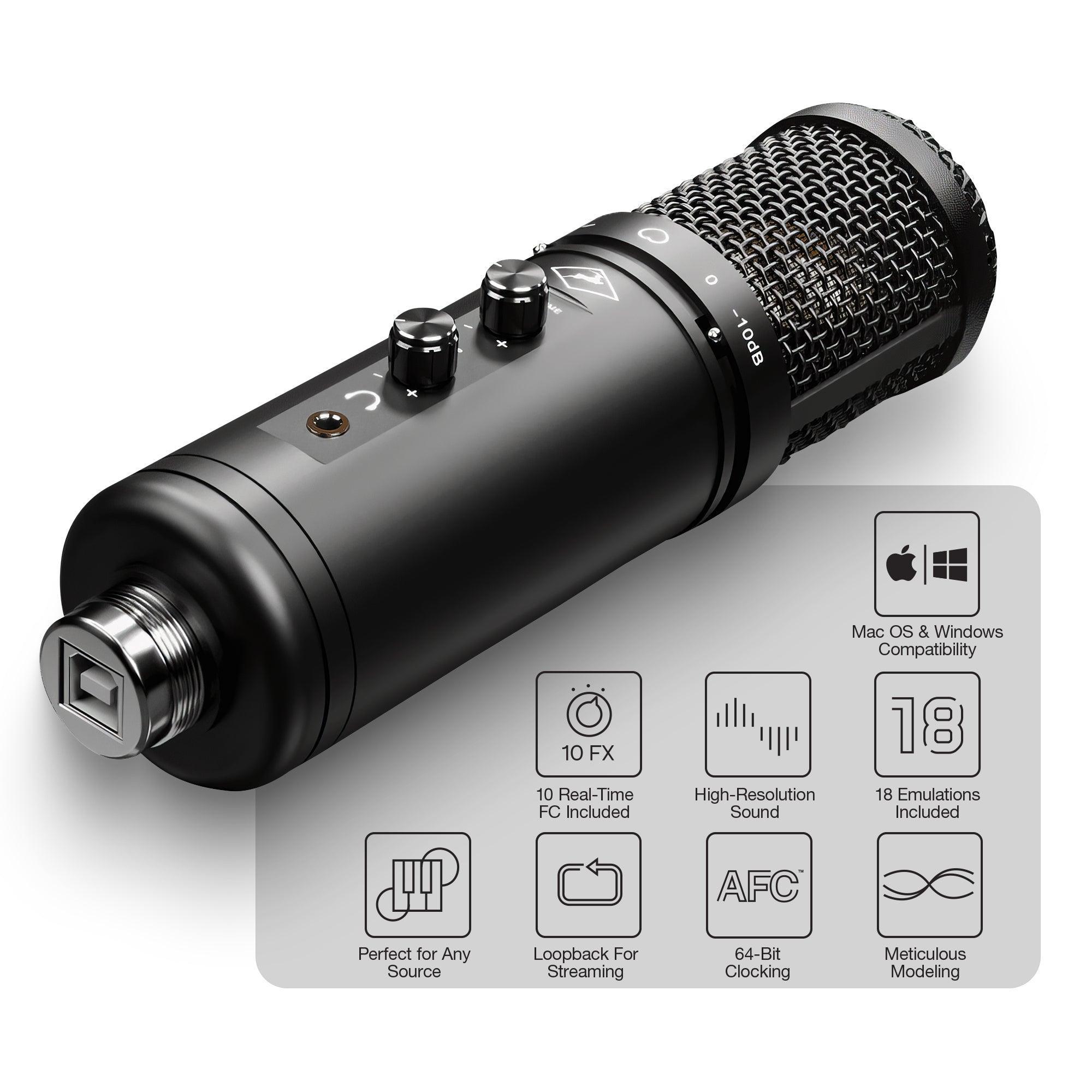 Antelope Audio - Axino recording system | Podcast microphone - VirtuousWares:Global