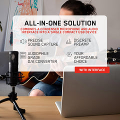 Antelope Audio - Axino recording system | Podcast microphone - VirtuousWares:Global