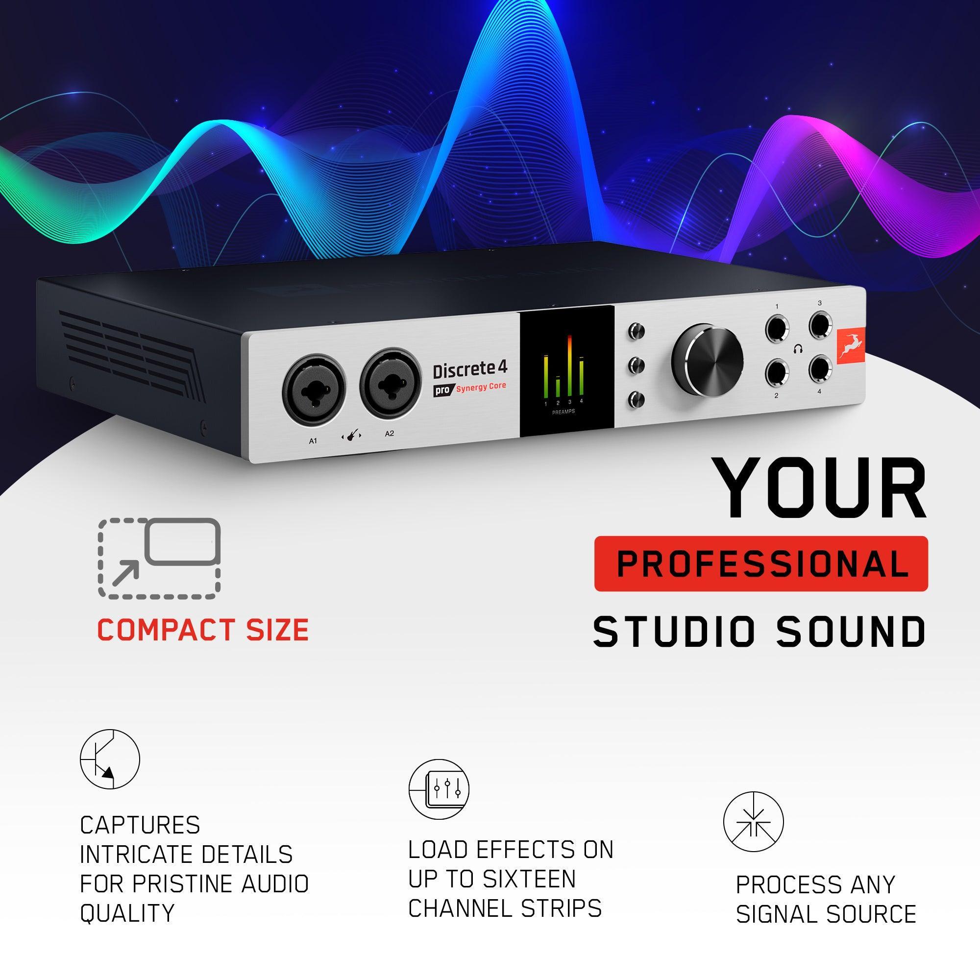 Antelope Audio - Discrete 4 Pro SC | USB & TB Audio Interface - VirtuousWares:Global