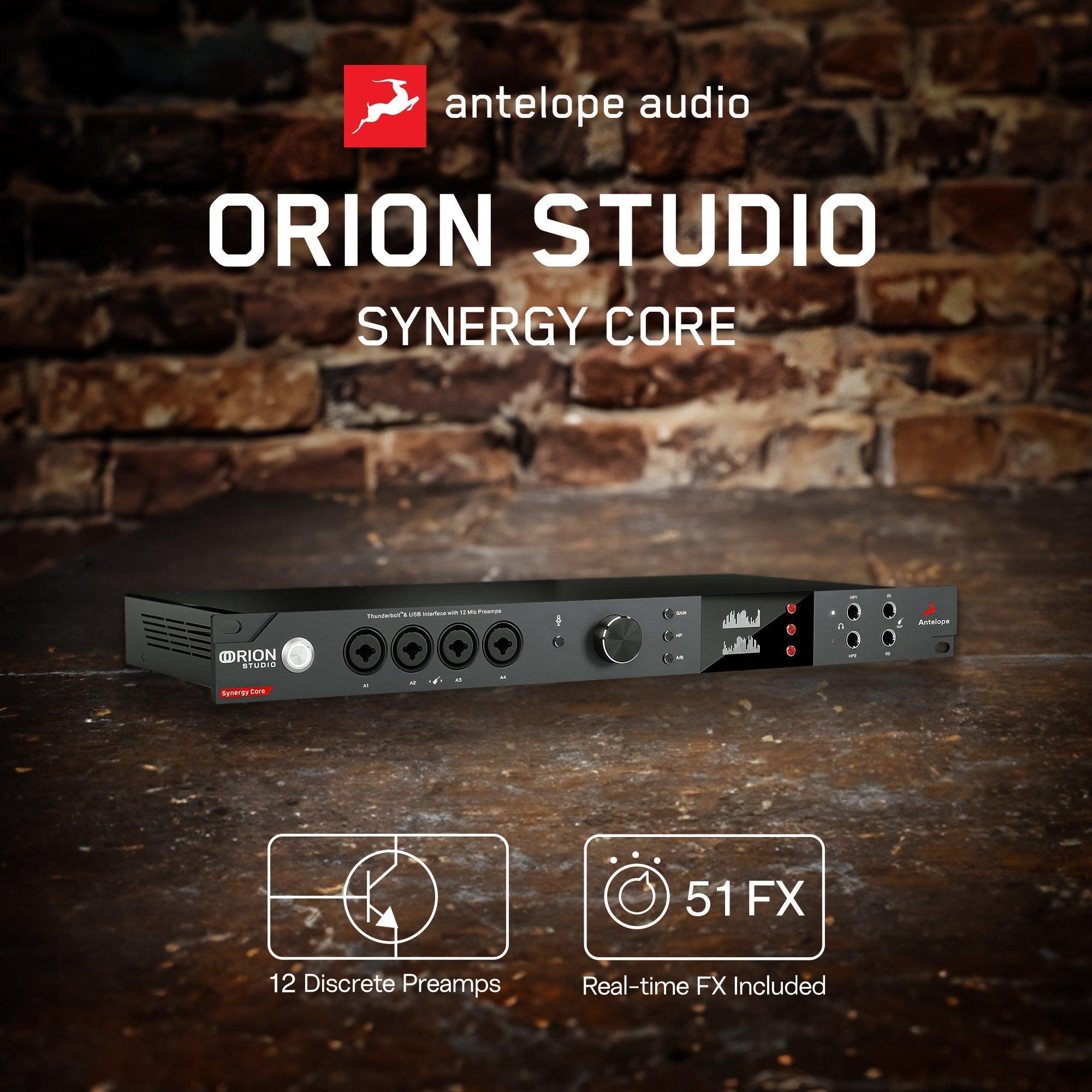 Antelope Audio - Orion Studio Synergy Core | 16x26 TB Audio Interface - VirtuousWares:Global
