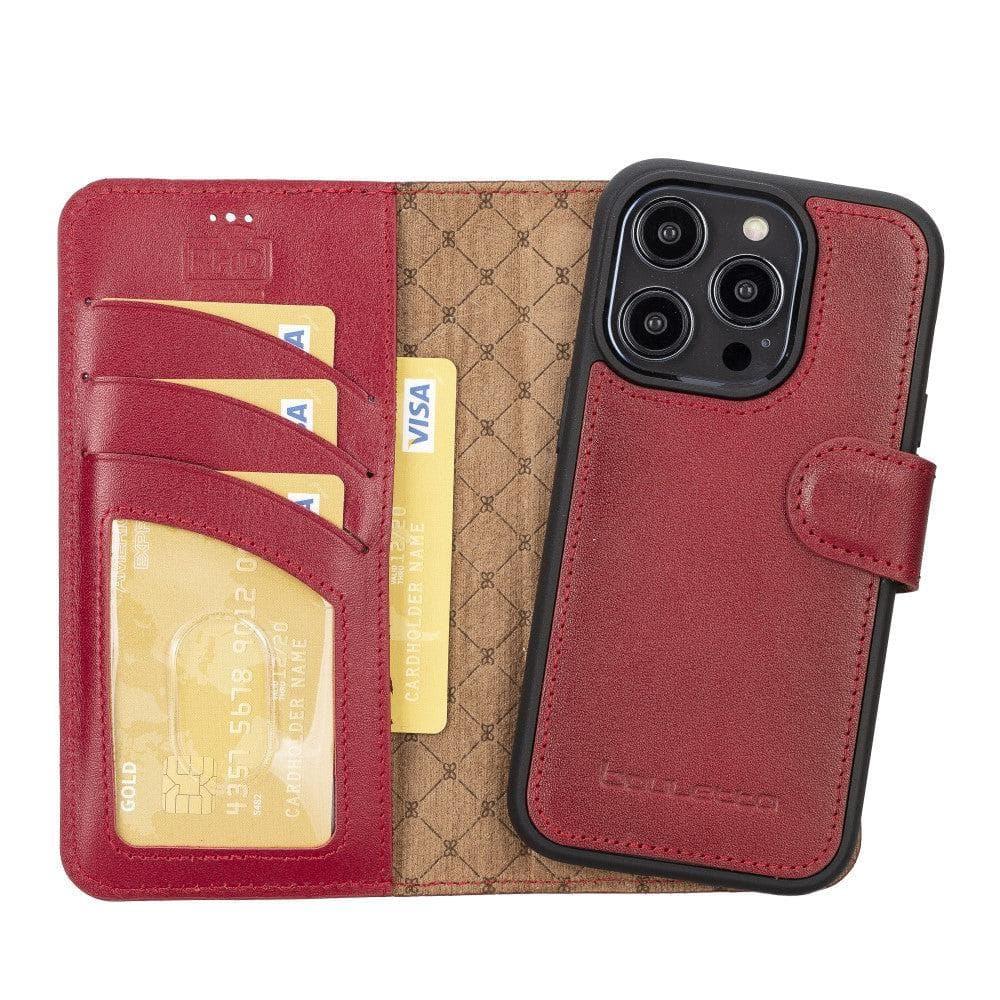 Apple iPhone 14 Series Detachable Leather Wallet Case Colorful - MW - VirtuousWares:Global