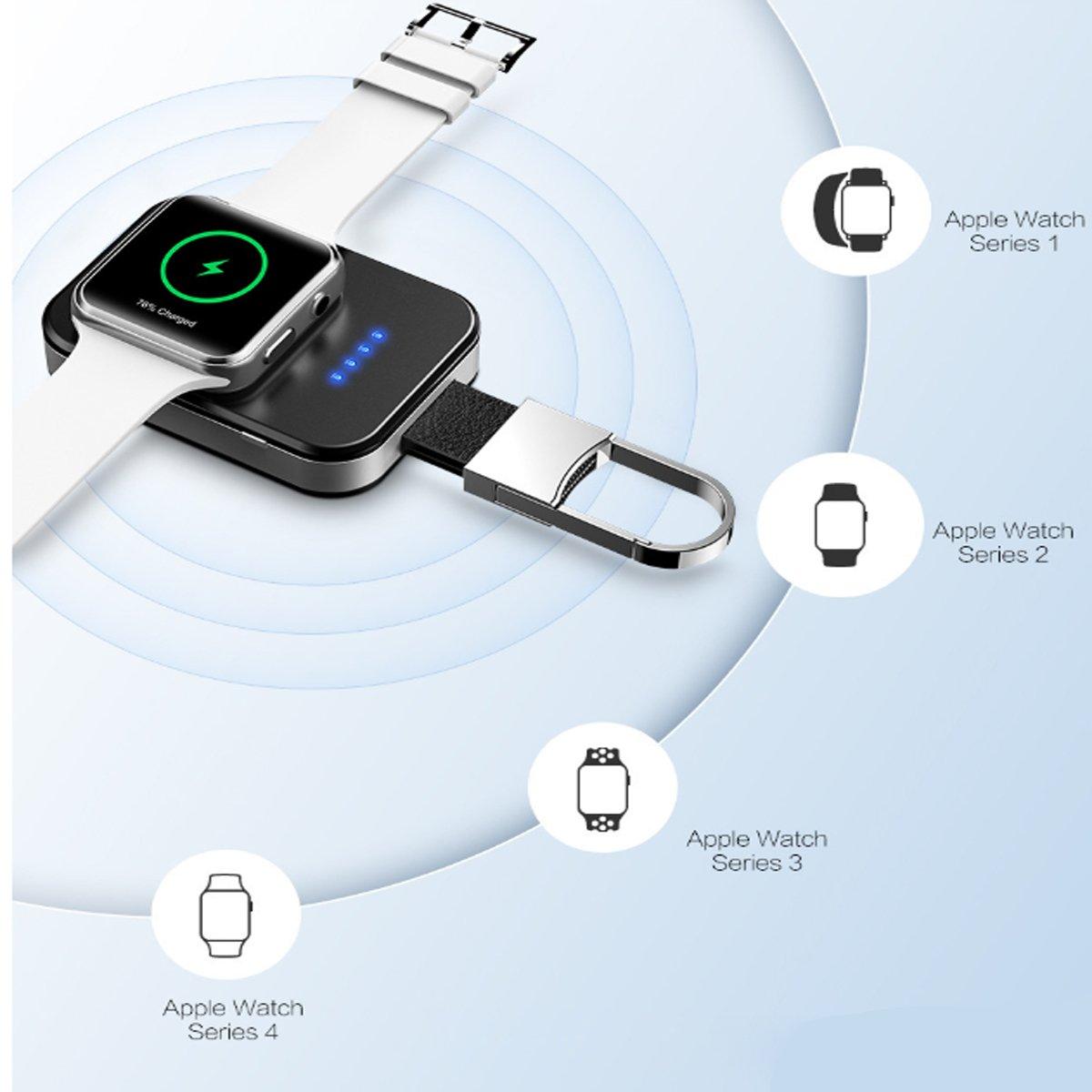 Apple Watch Wireless Charger Power Bank On Key Chain - VirtuousWares:Global