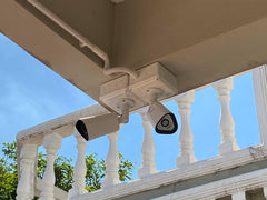 AR4 Outdoor Bullet Camera - White, AI Detection, Night Vision - VirtuousWares:Global