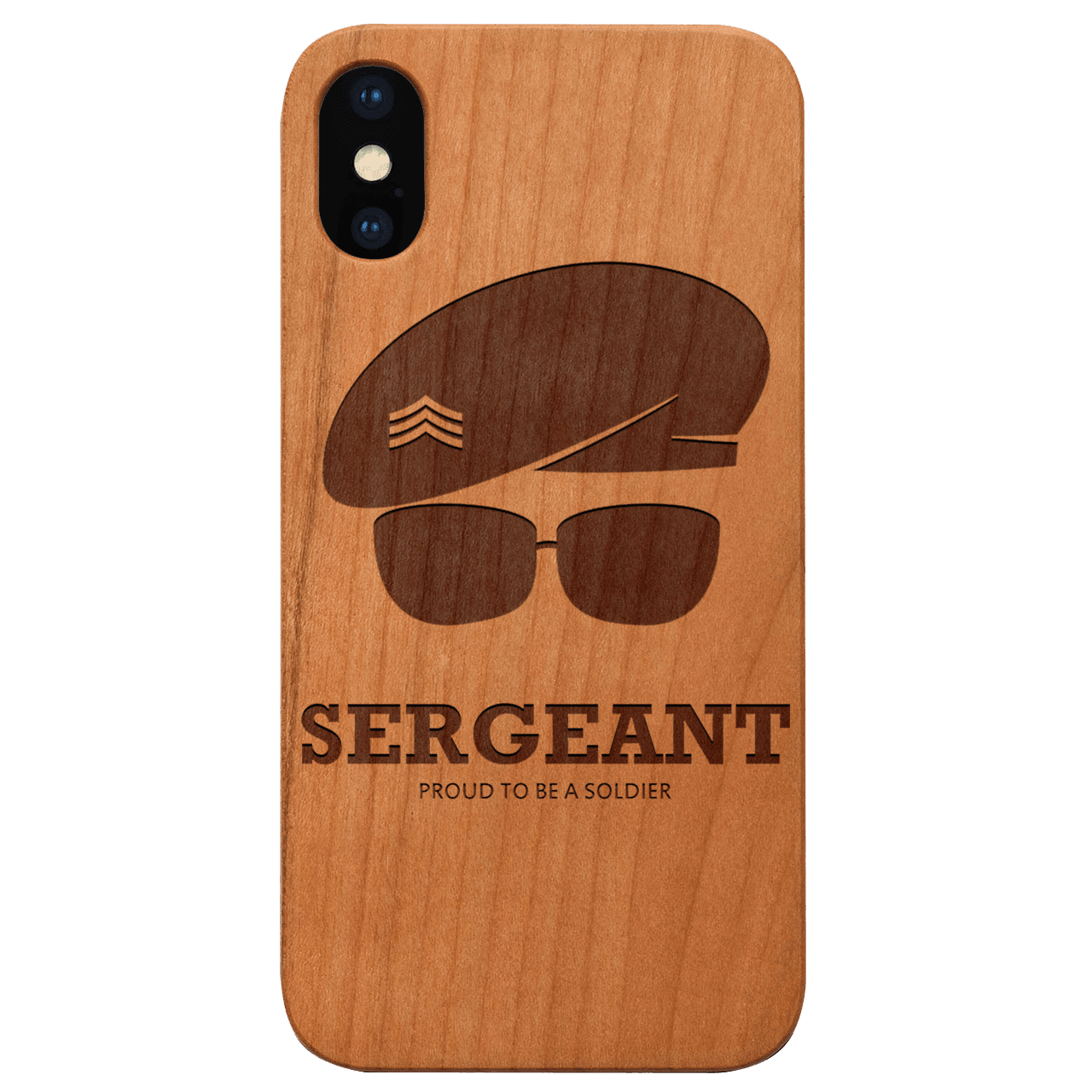 Army Rank Sergeant - Engraved - VirtuousWares:Global