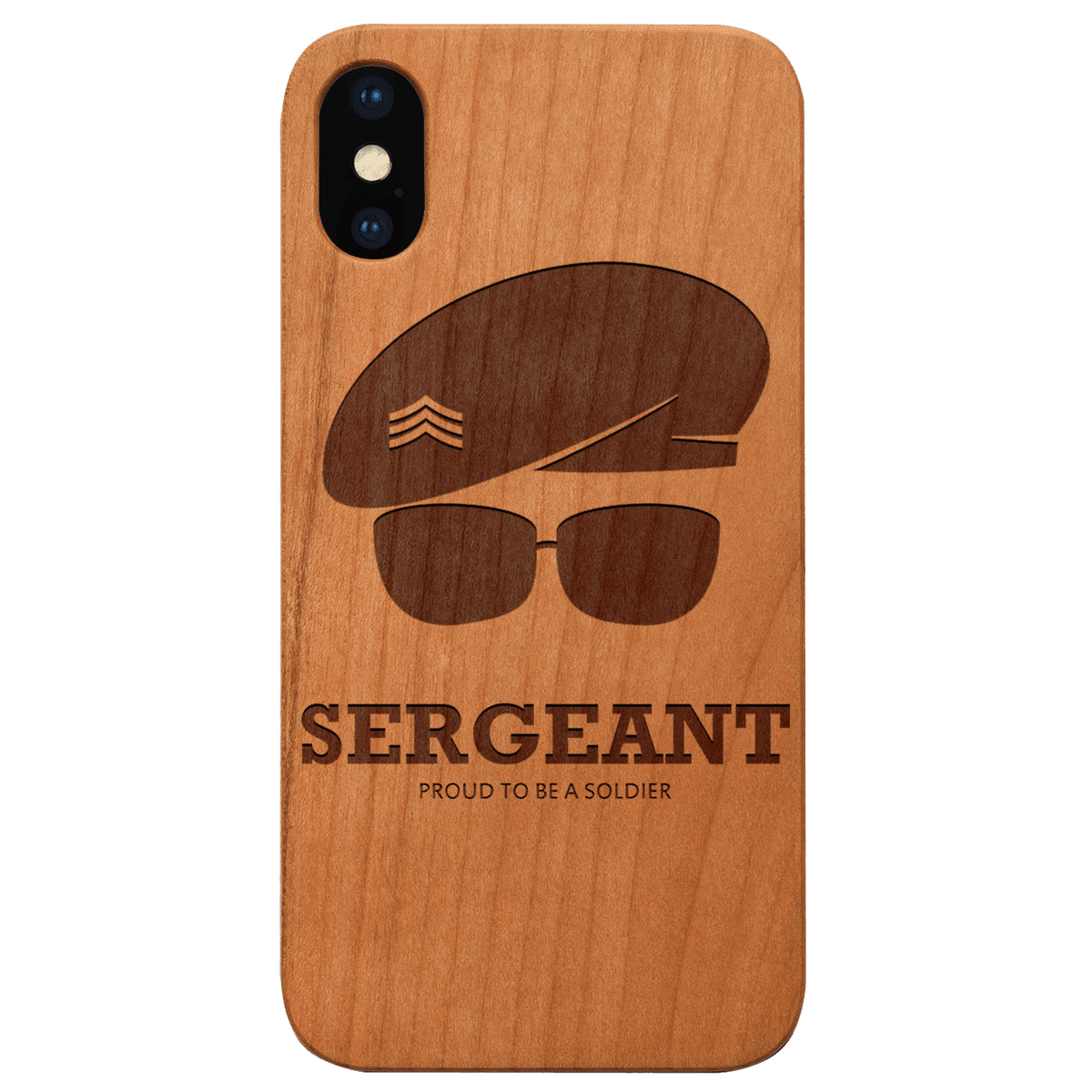 Army Rank Sergeant - Engraved - VirtuousWares:Global