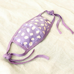 ARNOLDI 3-ply All-size Organic Cotton Face Mask (Waterproof), in Lilac - VirtuousWares:Global