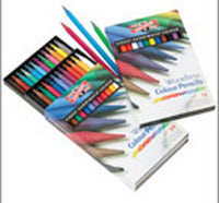 Art Supplies FA8756.12 Progresso Woodless Color Pencil Sets 12 Colors - VirtuousWares:Global