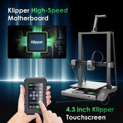 Artillery® SW X4 Plus High Speed 3D Printer 300*300*400mm Printing Area 4.3 inch Touchscreen 500mm/s - VirtuousWares:Global