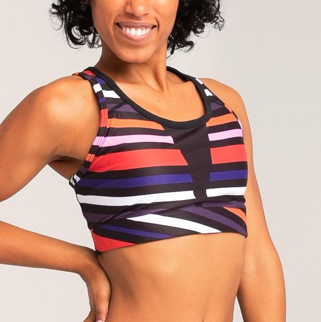 Aso-Oke Vibrant Sports Bra - VirtuousWares:Global