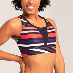 Aso-Oke Vibrant Sports Bra - VirtuousWares:Global