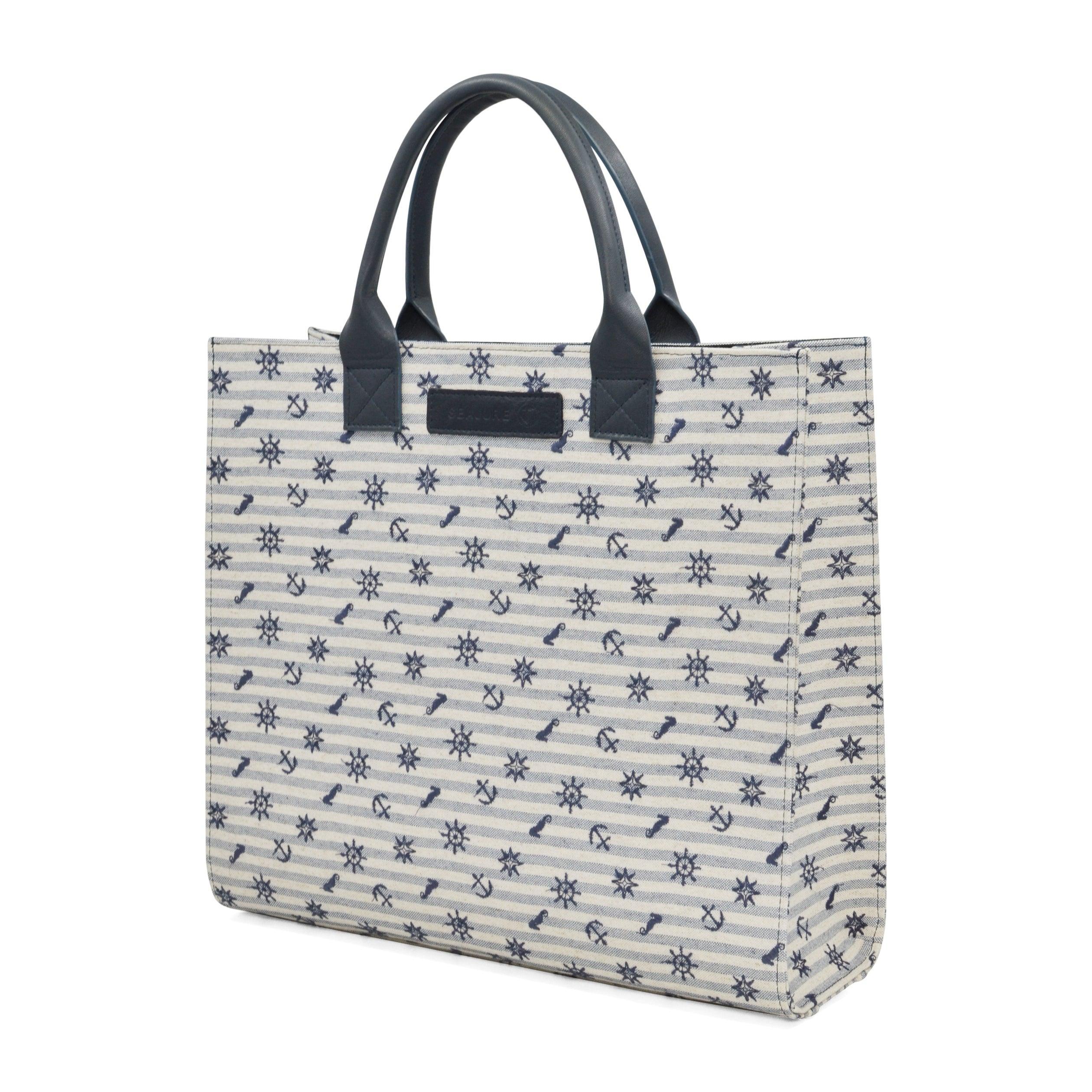 Atol Tote Bag Embroidered Linen - VirtuousWares:Global