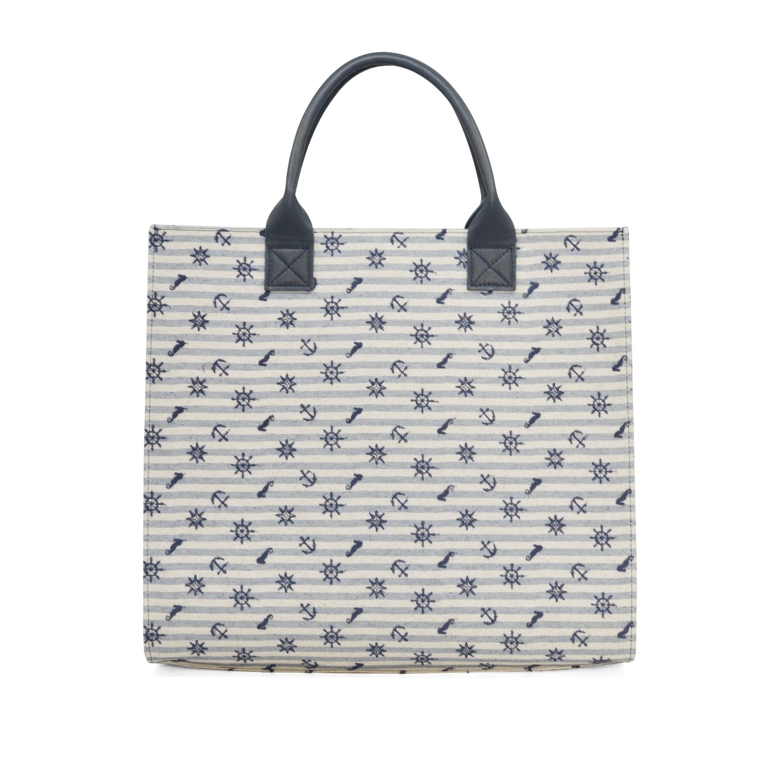 Atol Tote Bag Embroidered Linen - VirtuousWares:Global