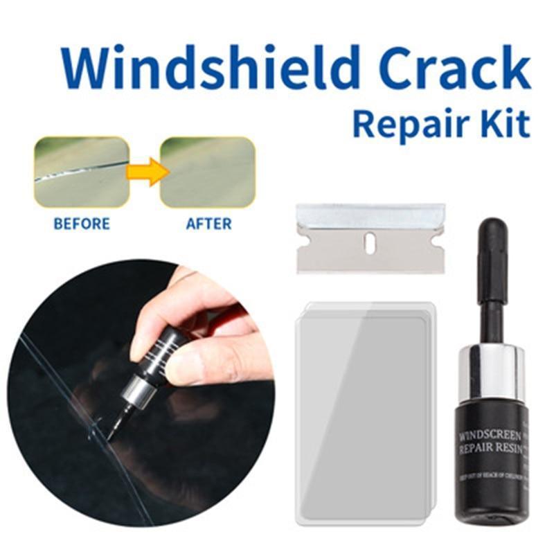 Auto Glass Windshield Repair Tool Set 5 Bottles Set - VirtuousWares:Global