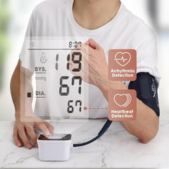 Automatic Digital Wrist Blood Pressure Monitor Sphygmomanometer - VirtuousWares:Global