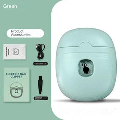 Automatic Electric Nail Clippers USB Rechargeable Nail Trimmer Grinder - VirtuousWares:Global