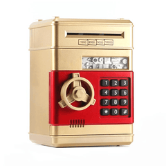 Automatic Electronic Piggy Bank ATM Password Money Box For Children - VirtuousWares:Global