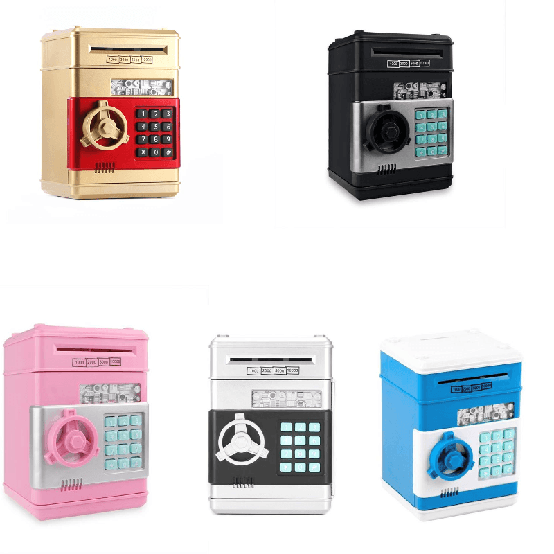 Automatic Electronic Piggy Bank ATM Password Money Box For Children - VirtuousWares:Global