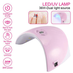 Automatic Sensing 36W LED Nail Polish Dryer Lamp - VirtuousWares:Global