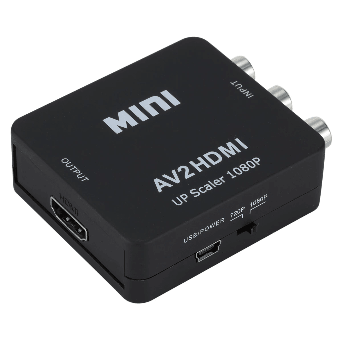 AV To HDMI-compatible Switch Box AV2HDMI Converter - VirtuousWares:Global