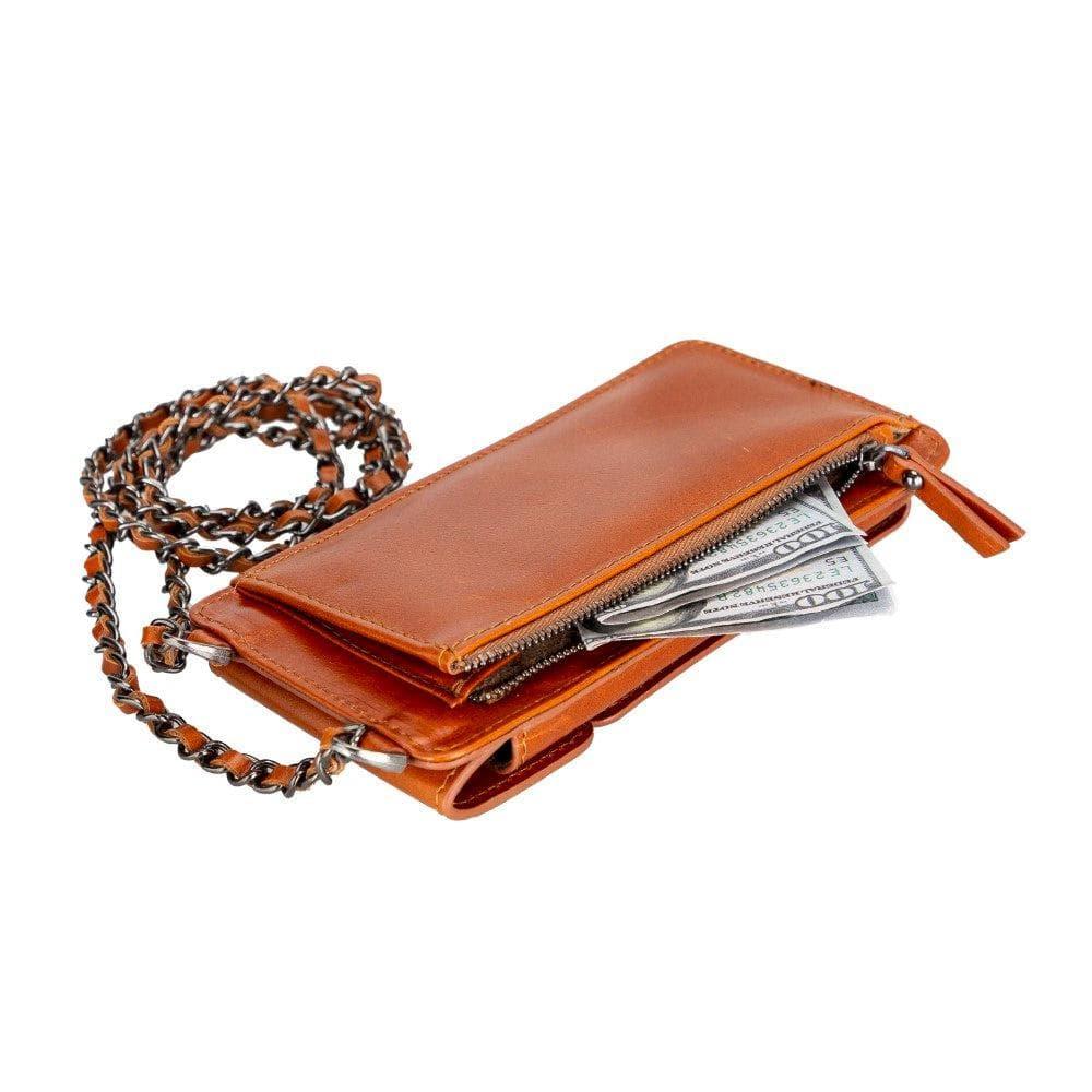 Avjin Crossbody Leather Bag Compatible with Phones up to 6.9" - VirtuousWares:Global