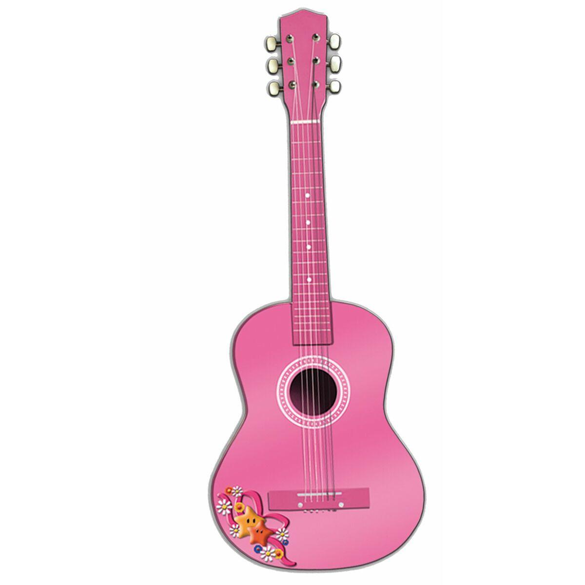 Baby Guitar Reig REIG7066 Pink - VirtuousWares:Global