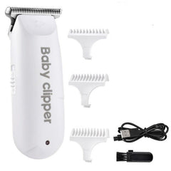 Baby Hair Clipper Professional USB Hair Trimmer Rechargeable Haircut - VirtuousWares:Global