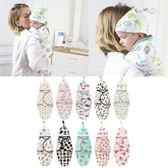 Baby Swaddle Blanket + Cap Newborn Cocoon Wrap Cotton Swaddling Bag - VirtuousWares:Global