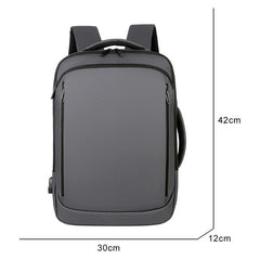 Backpack For Men Multifunctional Business Notebook Backpack USB - VirtuousWares:Global