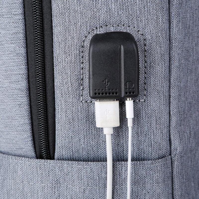 Backpack For Men Multifunctional Man's Business Bag USB Charging - VirtuousWares:Global