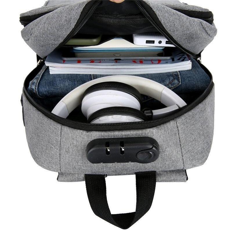 Backpack For Men Multifunctional Waterproof Oxford Cloth Urban Bag For - VirtuousWares:Global