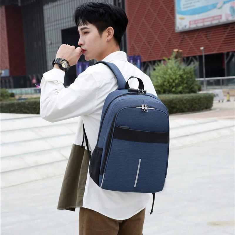 Backpack For Men Multifunctional Waterproof Oxford Cloth Urban Bag For - VirtuousWares:Global