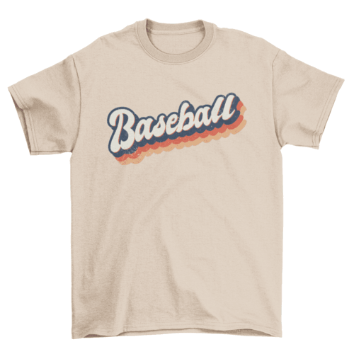 Baseball colorful t-shirt - VirtuousWares:Global