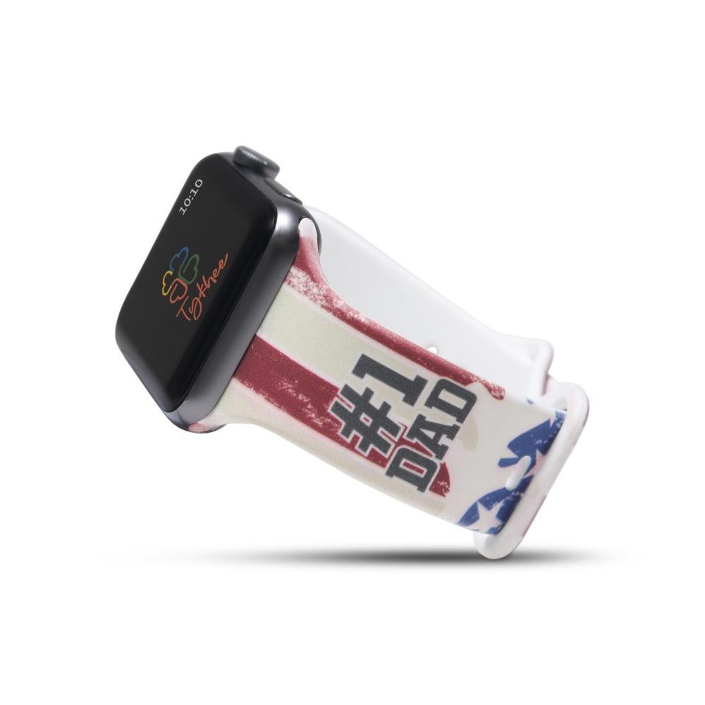 Baseball Dad Theme Band Compatible with Apple Watch - VirtuousWares:Global