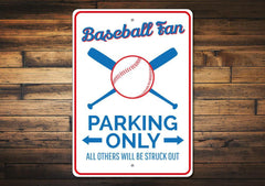 Baseball Fan Parking Sign - VirtuousWares:Global