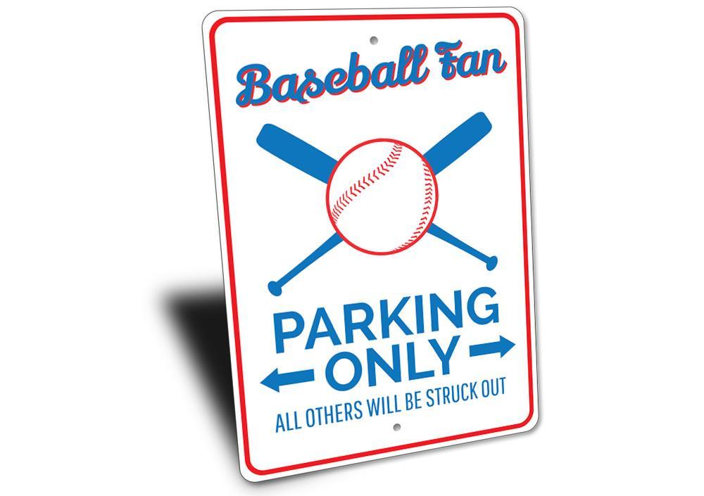 Baseball Fan Parking Sign - VirtuousWares:Global