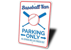 Baseball Fan Parking Sign - VirtuousWares:Global