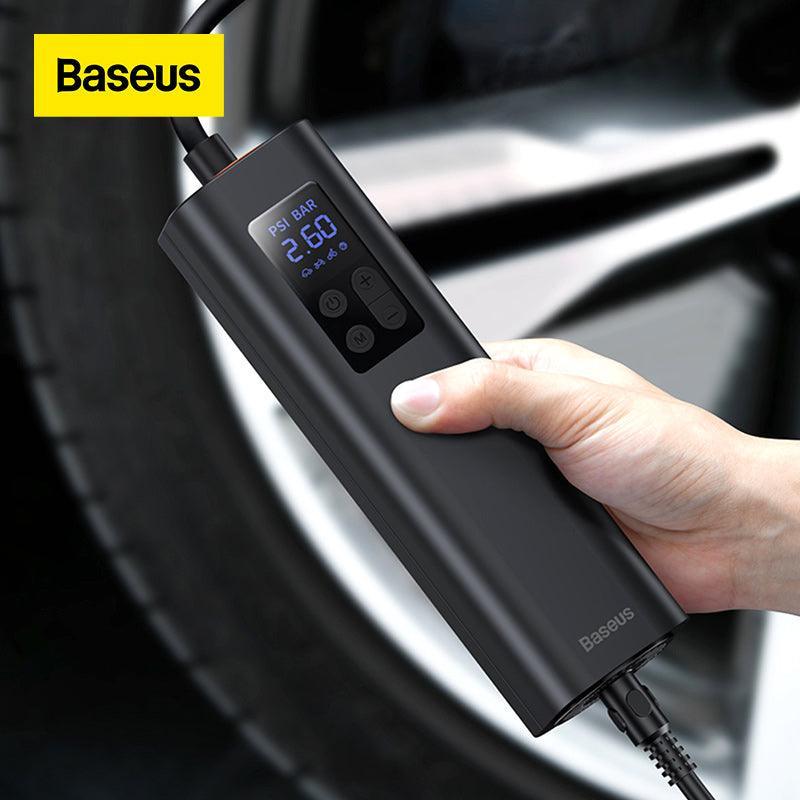 Baseus Inflator Pump 12V Portable Car Air Compressor for Motorcycles - VirtuousWares:Global