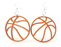 Basketball Earrings # 1205 - VirtuousWares:Global