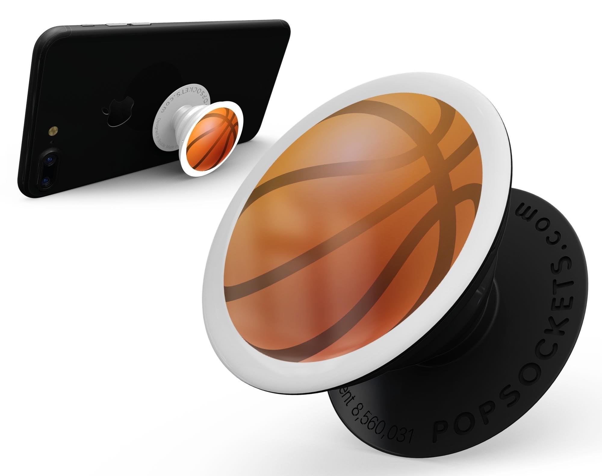 Basketball Emoticon Emoji - Skin Kit for PopSockets and other - VirtuousWares:Global