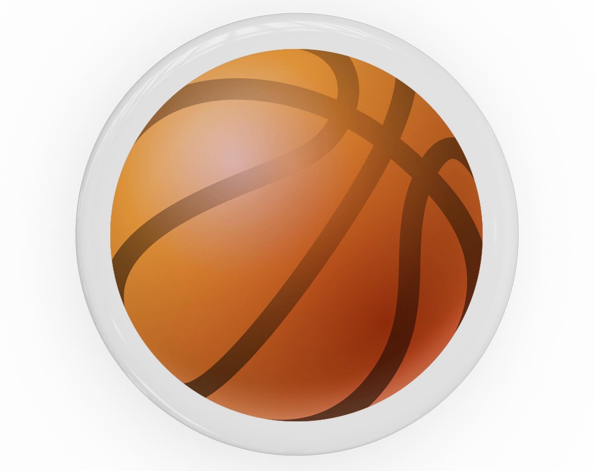 Basketball Emoticon Emoji - Skin Kit for PopSockets and other - VirtuousWares:Global