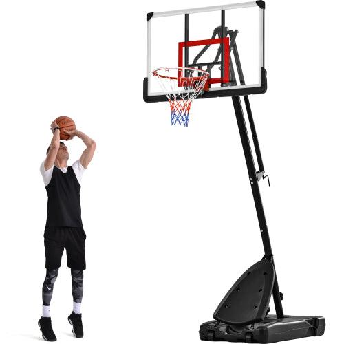 Basketball Hoop Basketball System 7.5ft-10ft Height Adjustable - VirtuousWares:Global