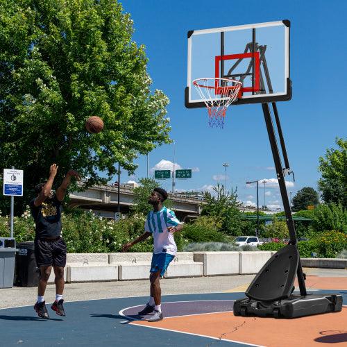 Basketball Hoop Basketball System 7.5ft-10ft Height Adjustable - VirtuousWares:Global